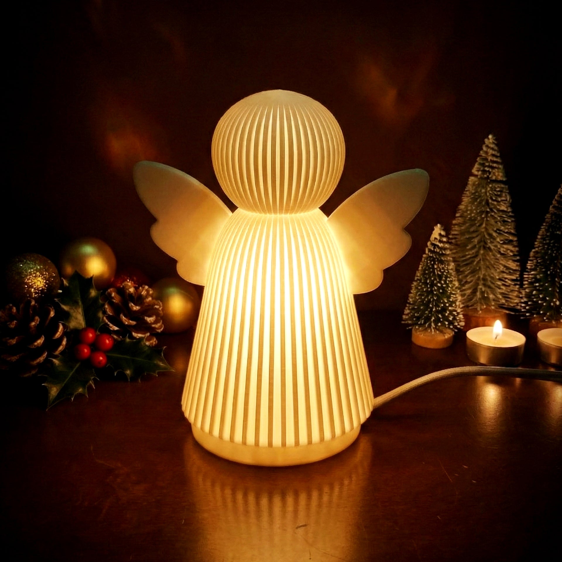 Lampara de Angel minimalista